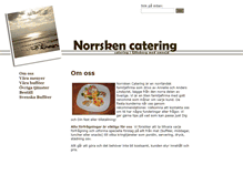 Tablet Screenshot of norrskencatering.se